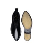 Bottes Chelsea en Cuir de Veau noires