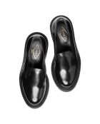 Chausson en Cuir de Veau noires