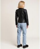 Perfecto en Cuir Larca noir