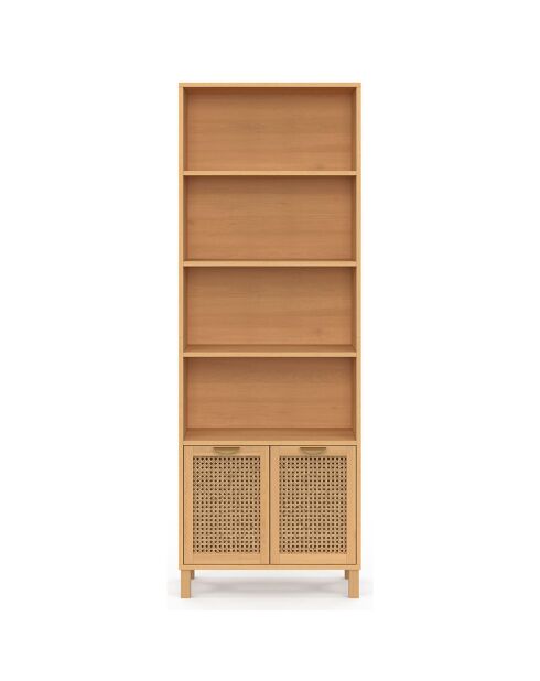Etagère sur pieds Eve bois - 60x30x170 cm