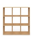 Meuble de rangement cube Faustine bois - 88x30x88 cm
