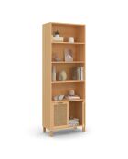 Etagère sur pieds Eve bois - 60x30x170 cm