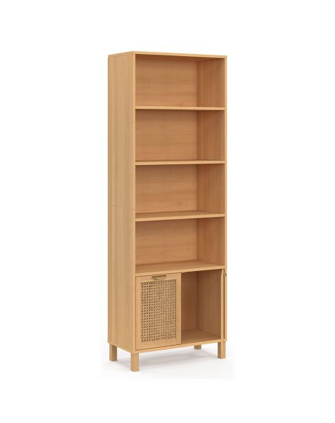 Etagère sur pieds Eve bois - 60x30x170 cm