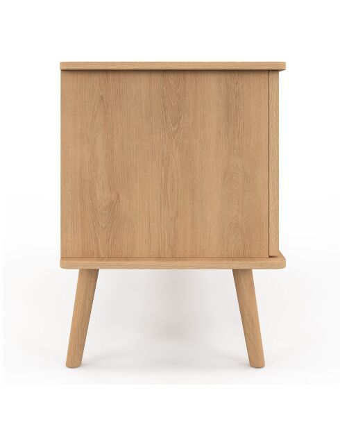 Meuble TV Faustine bois - 110x40x54 cm