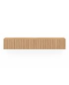 Meuble TV suspendu Faustine bois - 180x30x30 cm