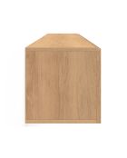Meuble TV suspendu Faustine bois - 180x30x30 cm