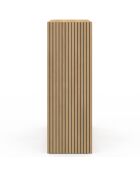 Meuble de rangement cube Faustine bois - 60x30x88 cm