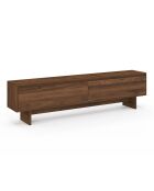 Meuble TV Yumi noyer - 180x30x46 cm