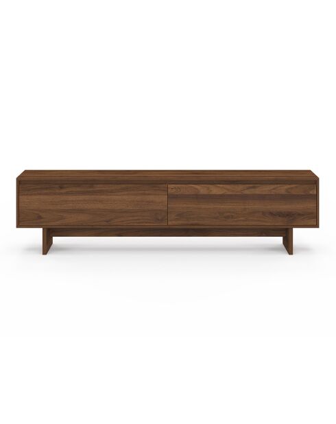 Meuble TV Yumi noyer - 180x30x46 cm