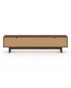 Meuble TV Yumi noyer - 180x30x46 cm