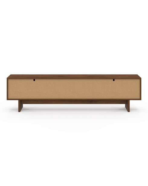Meuble TV Yumi noyer - 180x30x46 cm