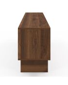 Meuble TV Yumi noyer - 180x30x46 cm