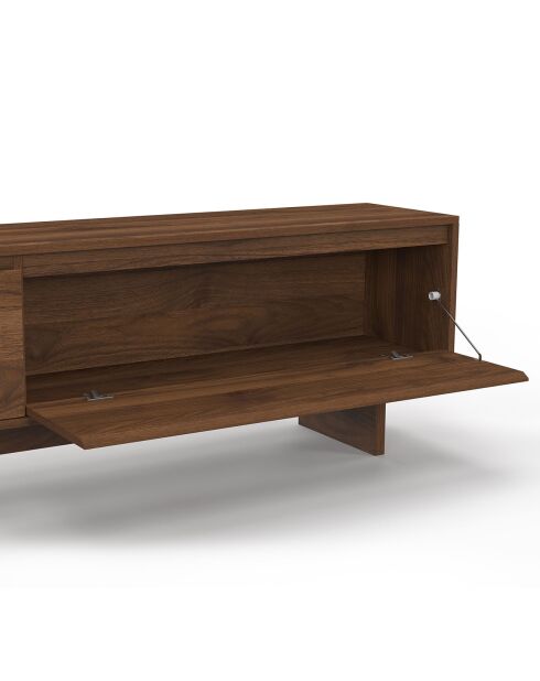 Meuble TV Yumi noyer - 180x30x46 cm