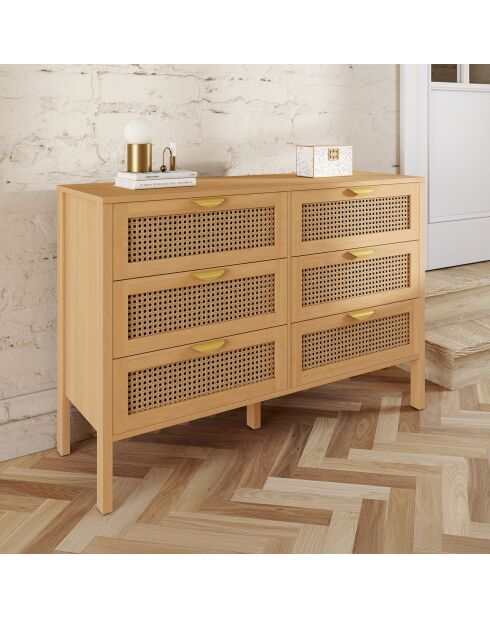 Commode Eve bois - 115x40 x 80 cm