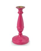 Portavelas de metal Pink S - 24 cm