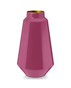 Vase métal rose - 26 cm
