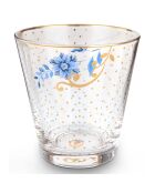 6 Verres à eau Golden flowers Royal transparents - 270ml