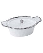 Casserole ovale en Porcelaine  Dish - 24.8x15.2x10.2cm