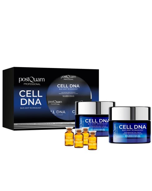 Pack régénérant crèmes et ampoules cell dna