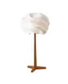 Lampe à poser abat-jour Zipper beige - D.45xH.94 cm