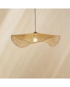 Suspension Bambou Caravelle bambou - 75x75x15 cm