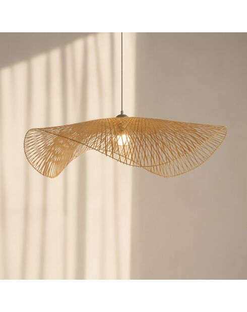 Suspension Bambou Caravelle bambou - 100x100x35 cm