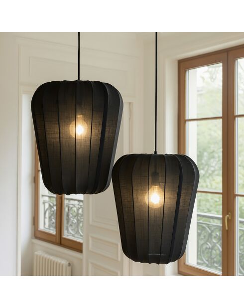 Suspension Alba noire - D.34xH.33 cm