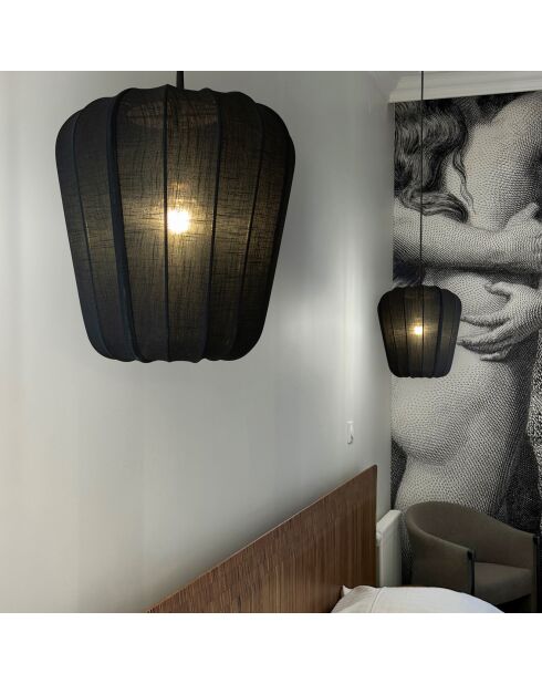 Suspension Alba noire - D.34xH.33 cm