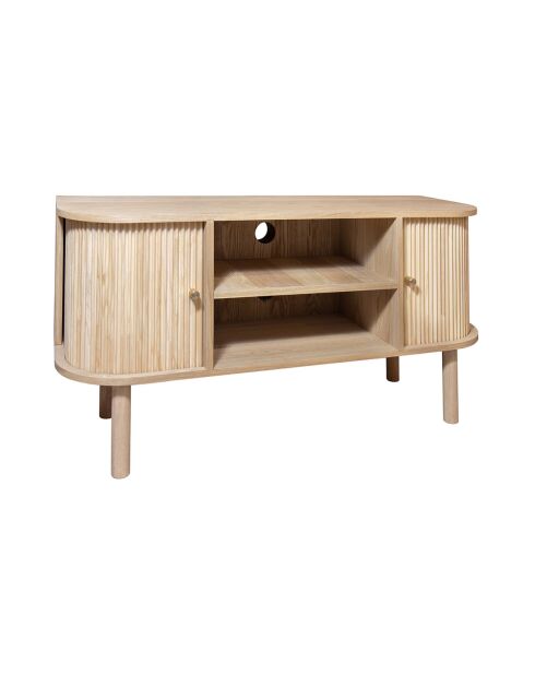 Meuble TV Hector naturel - 110x39x55 cm