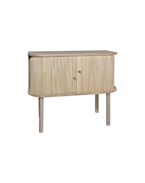Bahut en bois de pin Hector naturel - 95x39x75 cm