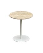 Travi bijzetkast beige/wit - 40x40x45 cm