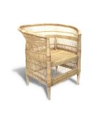 Fauteuil Rotin Zomba naturel - 76x50x82 cm
