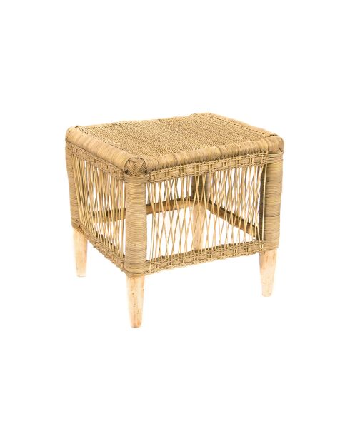 Table d'appoint Zomba marron - 40x40x40 cm