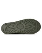Chaussons en Velours de Cuir Tasman vert foncé