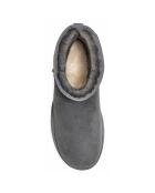 Bottes en Peau de Mouton Mini grises