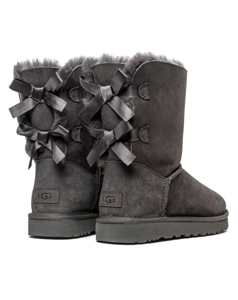Bottes en Peau de mouton Bailey Bow Ii grises