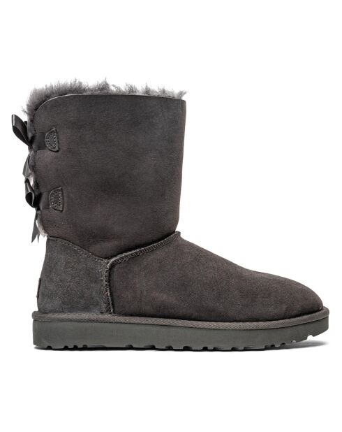 Bottes en Peau de mouton Bailey Bow Ii grises