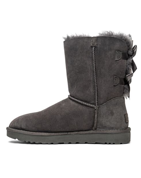 Bottes en Peau de mouton Bailey Bow Ii grises