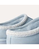 Chaussons en Velours de Cuir Tasman Ii bleu ciel