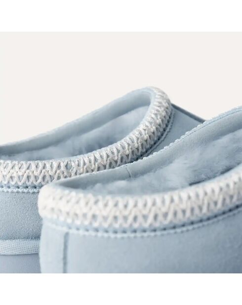 Chaussons en Velours de Cuir Tasman Ii bleu ciel