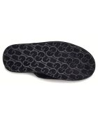 Chaussons en Cuir Scuff Logo noirs