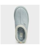 Chaussons en Velours de Cuir Tazz bleu ciel