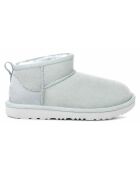 Bottes en Peau de Mouton Ultra Mini bleu ciel