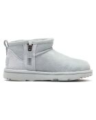 Bottes en Peau de Mouton Ultra Mini bleu ciel