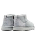Bottes en Peau de Mouton Ultra Mini bleu ciel