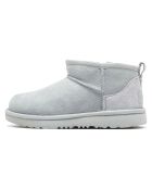 Bottes en Peau de Mouton Ultra Mini bleu ciel
