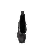 Bottes en Cuir Ashton High Chelsea noires