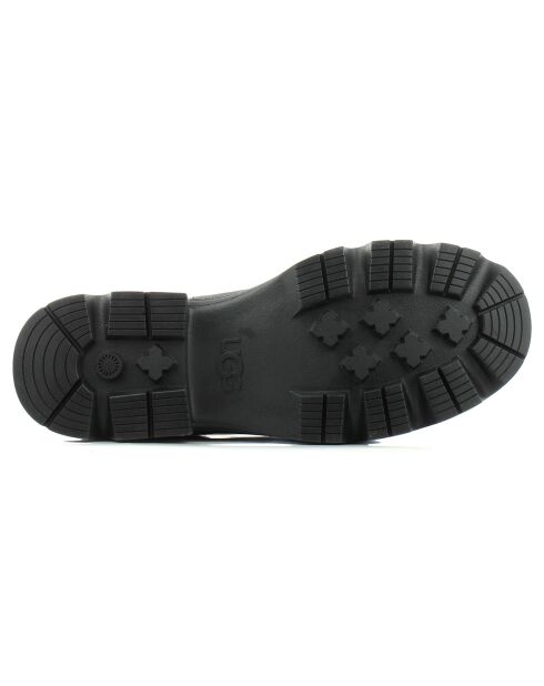 Bottes en Cuir Brisbane Chelsea noires - Talon 6.3 cm