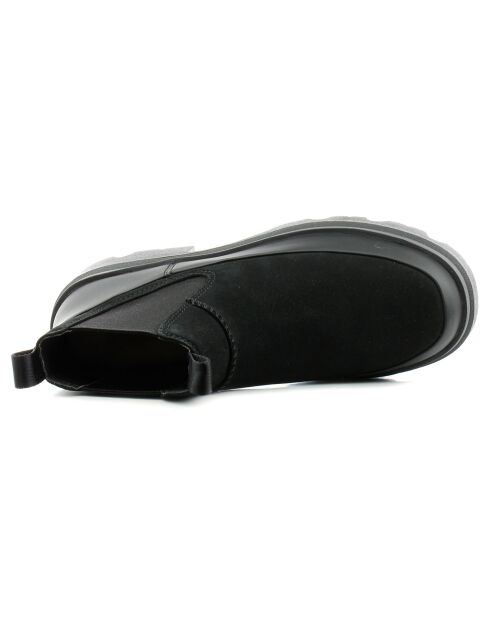Bottes en Cuir Brisbane Chelsea noires - Talon 6.3 cm