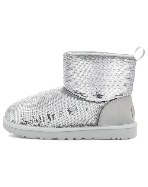 Bottes Classic Mini Mirror Ball argentées